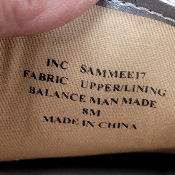 INC INTERNATIONAL CONSEPTS SAMMEE SLIP-ON SNEAKERS SZ 8M - Picture 11 of 11